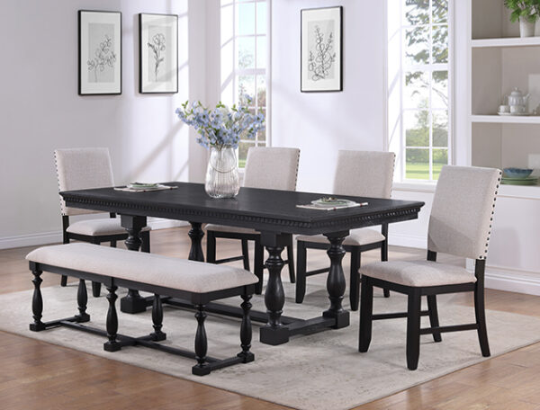 Regent Dining Set | With Bench