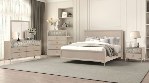 Bashford | 4pc Bedroom Set | Natural Oak